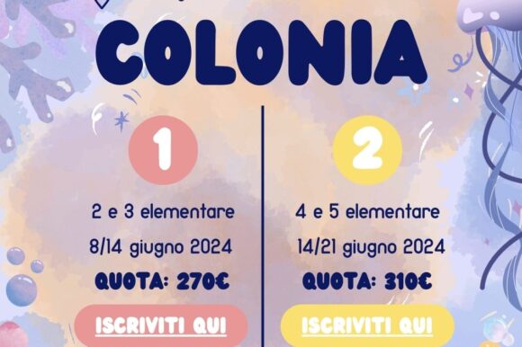 COLONIA 2024 – INFORMAZIONI E LINK